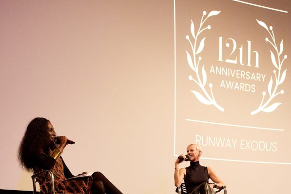 Martina Gleissenebner-Teskey with Festival President Sissi Johnson